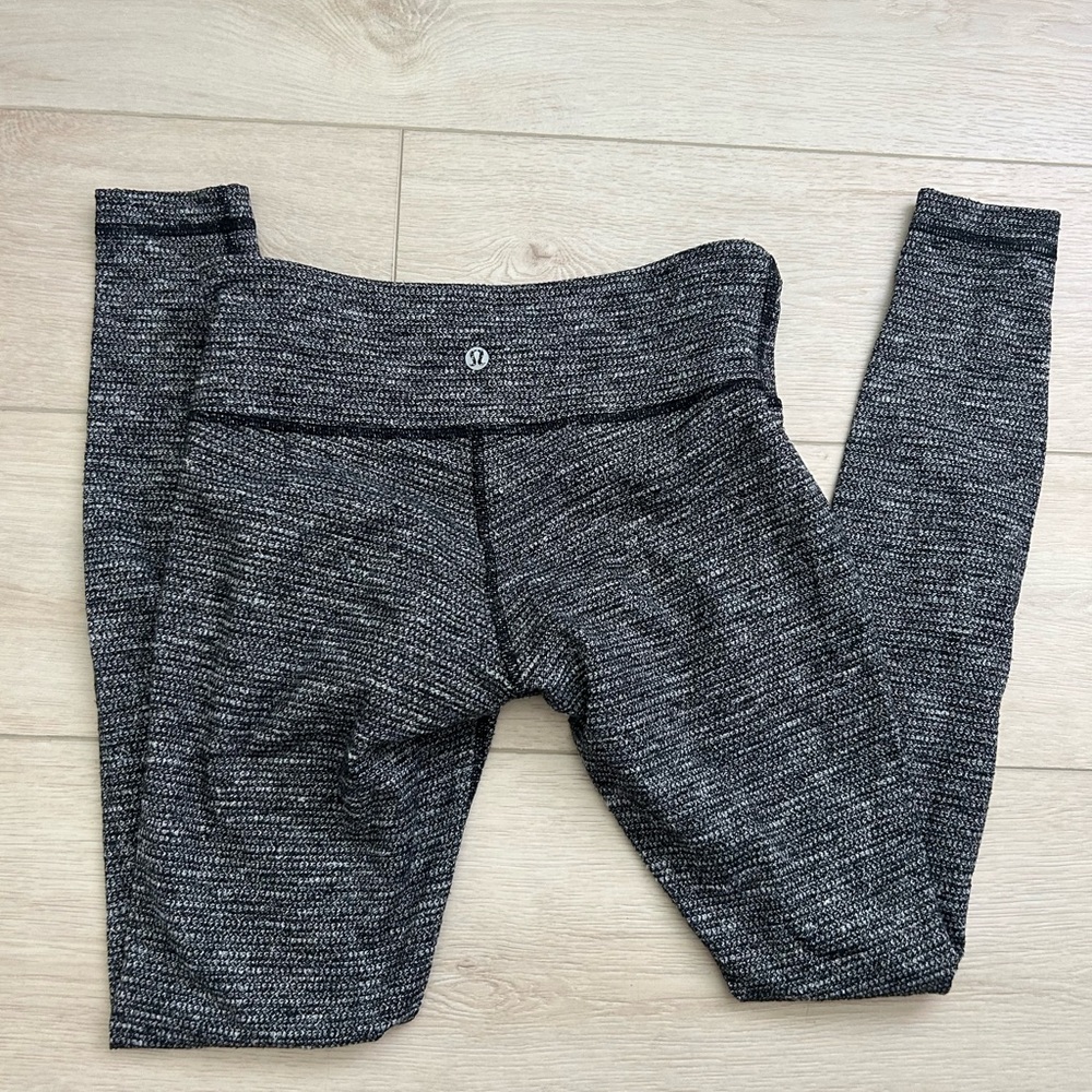 Lululemon Athletica Heathered Gray Leggings